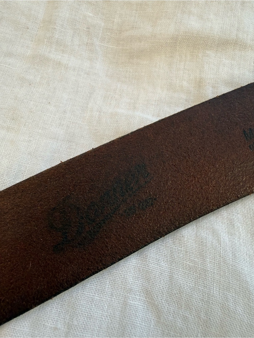 Danner Brushgun Leather Belt - Picture 8 of 14